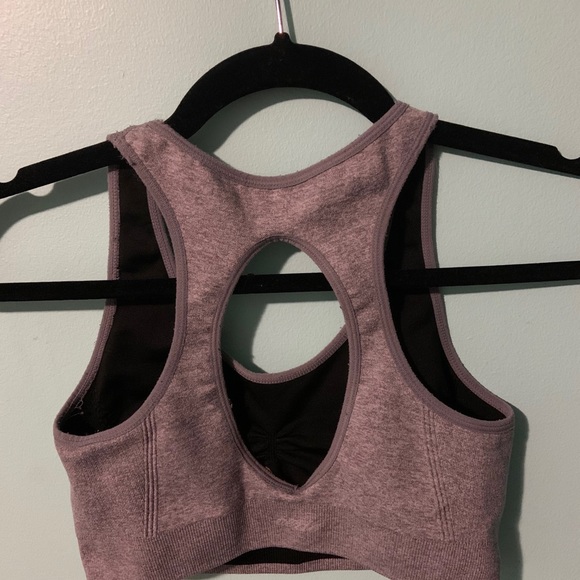 Grey Sports Bra - Picture 2 of 2